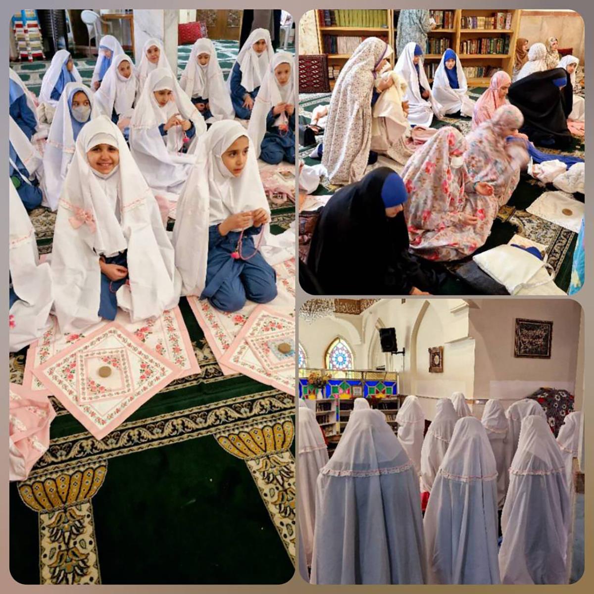 برگزاری نماز جماعت در مسجد